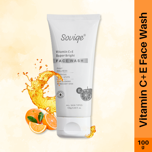 Vitamin C + E Face Wash – Super Bright & Radiant Skin
