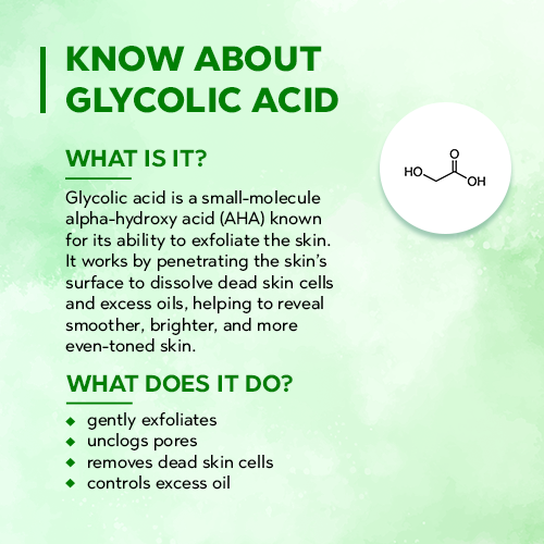 Tea Tree Face Wash with Glycolic Acid – 60g | Cures Acne & Pimples | Controls Excess Oil | Anti-Dullness