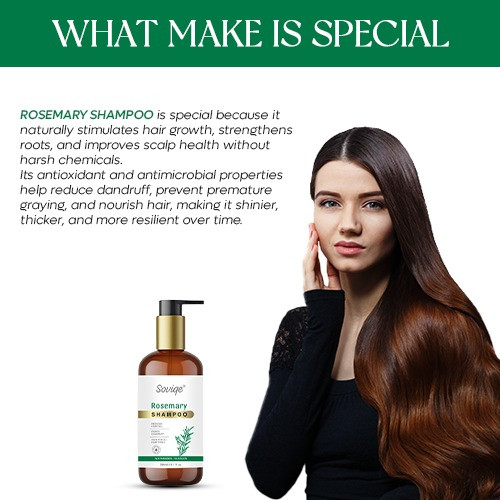 Rosemary Shampoo-Reduces Hair Fall-Fights Dandruff